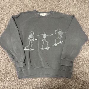 Urban Outfitters x Project Social Skating Skeletons Sweatshirt